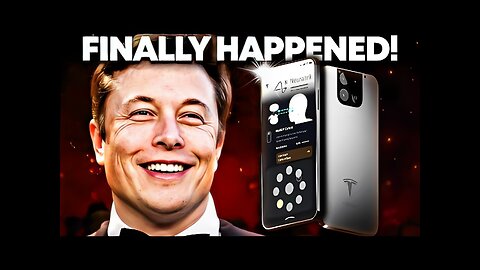 The most BRAND NEW Tesla Phone From Elon Musk Destroys Competition!