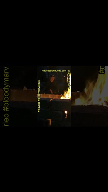 maurieo #shorts SITTING BY THE FIREPIT