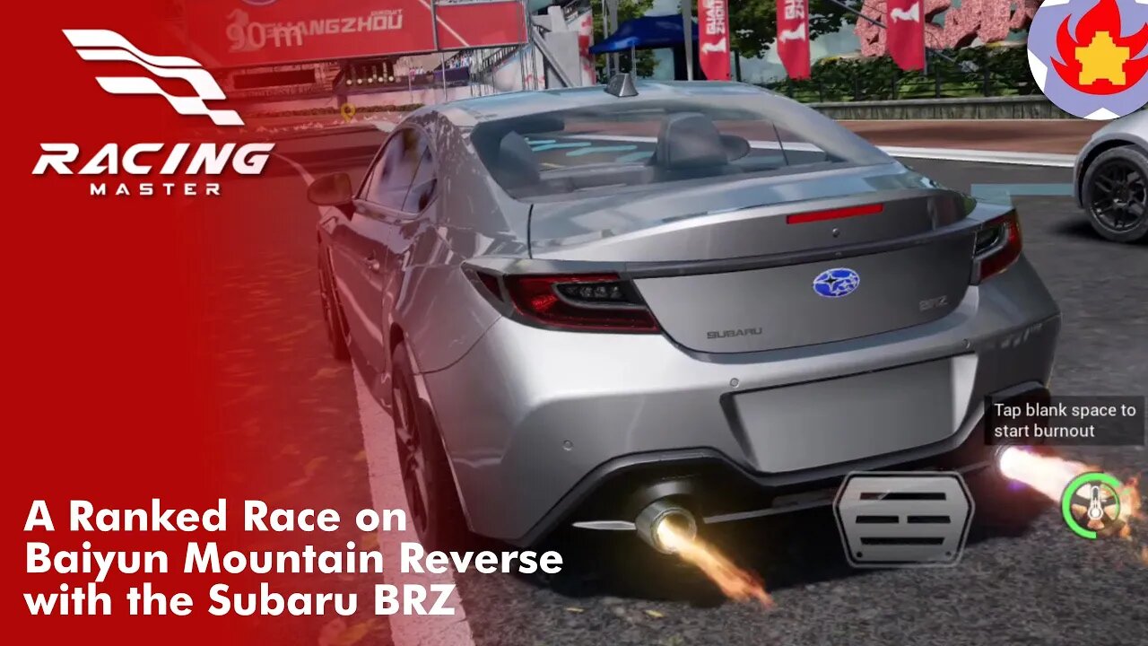 A Ranked Race on Baiyun Mountain Reverse with the Subaru BRZ | Racing Master