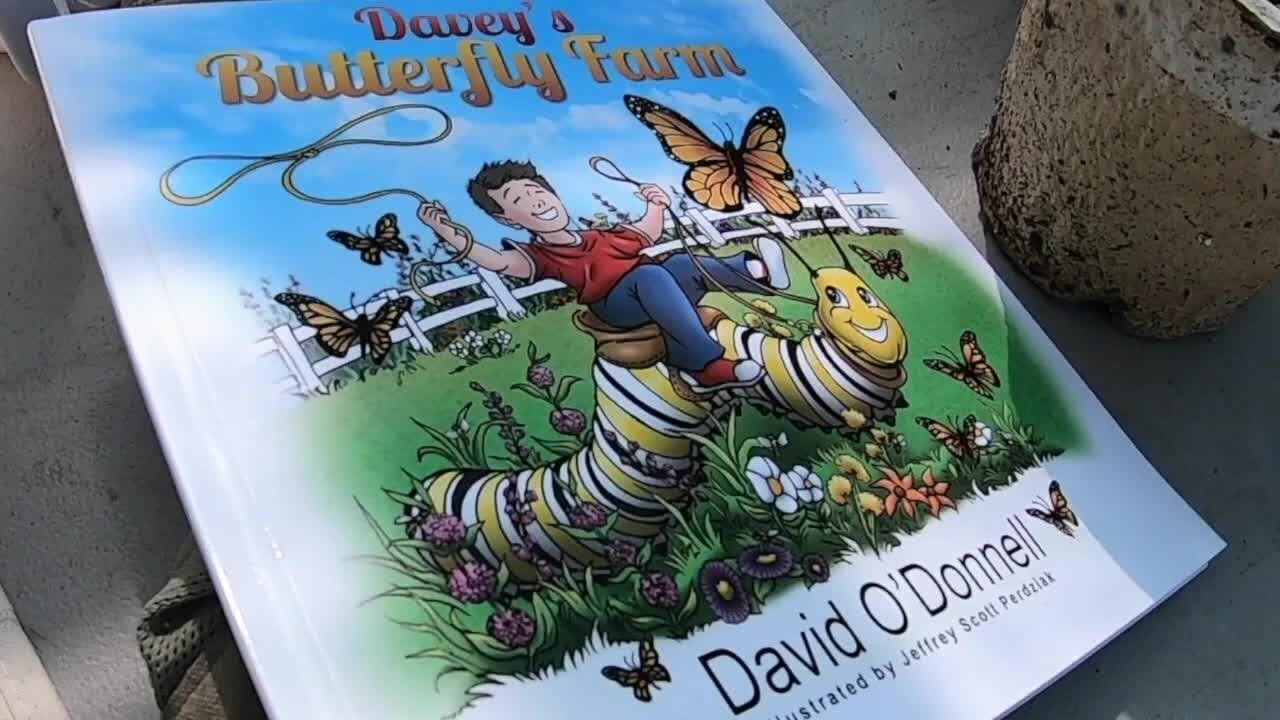 The "Butterfly Man" Dave O'Donnell releases a new book