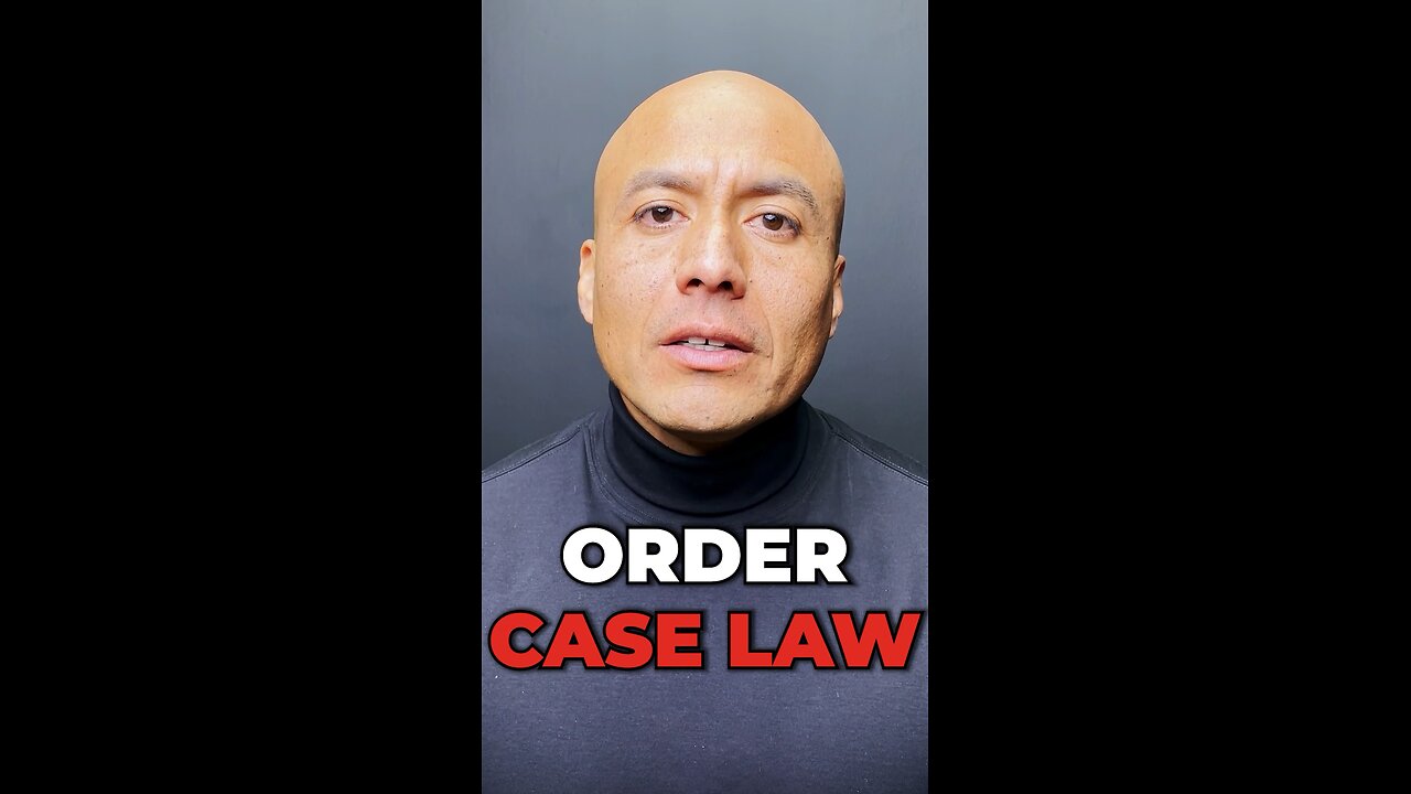 Order Case Law