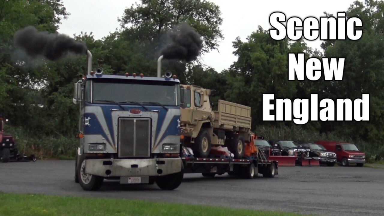 Classic Cabover Crossing New England Mountains 011