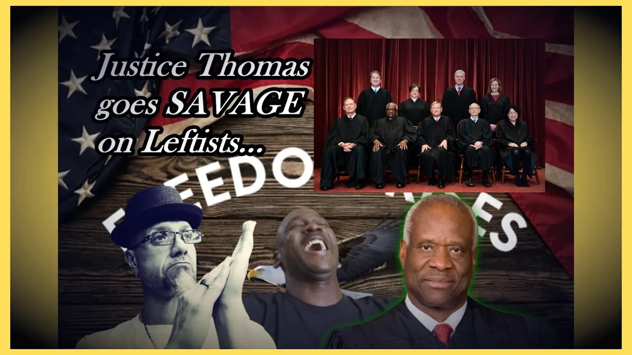 WN...JUSTICE THOMAS..."WE WILL NOT BE BULLIED..."