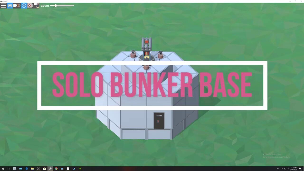 FORTIFY - Solo Bunker Base for Modded Servers Fortify Design