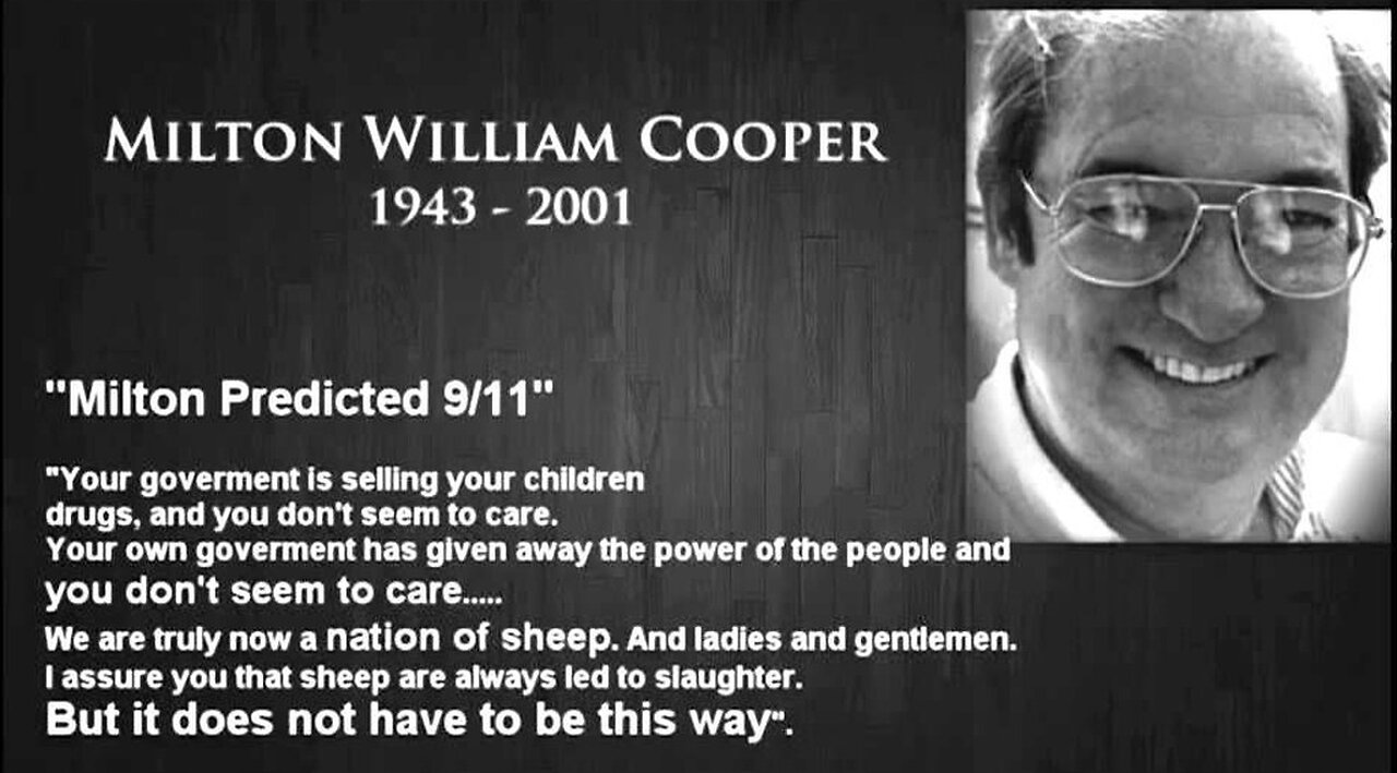 MESSAGE TO THE REAL BILL COOPER FANS WITH LOVE (DON'T LET THEM PERVERT HIS TEACHINGS!)