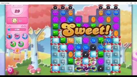 Candy Crush Level 5737 Talkthrough, 35 Moves 0 Boosters
