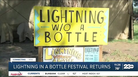 Lightning in a Bottle Festival returns to Kern County