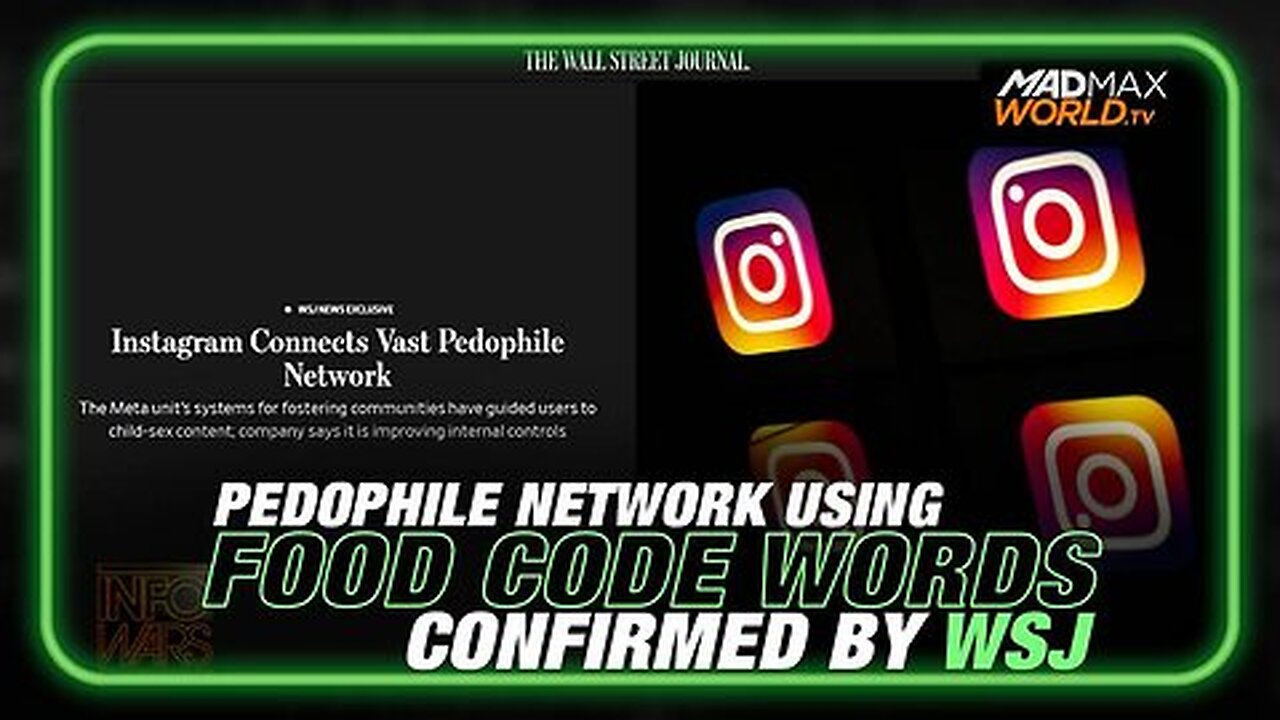 WSJ Confirms Pedophile Network Using Food Code Words