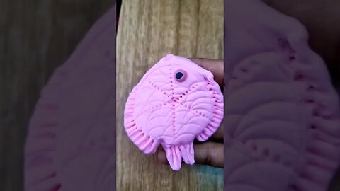 DIY How to make polymer clay fish #shorts