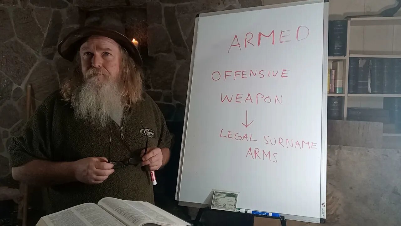 510-1221 ARMED OFFENSIVE WEAPON