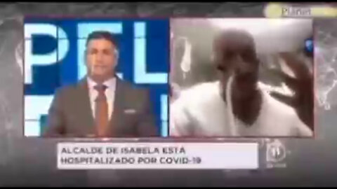 ALCALDE DE ISABELA (PUERTO RICO) DOBLE INOCULADO HOSPITALIZADO POR COVID-19.