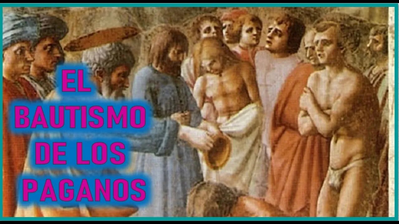 BAUTISMO DE LOS PAGANOS - CAPITULO 136 - VIDA DE JESUS Y MARIA POR ANA CATALINA EMMERICK