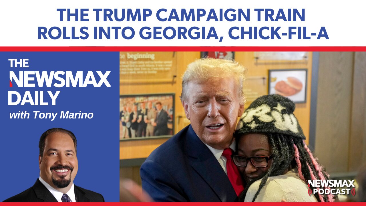 Trump Train Storms Through Georgia | The NEWSMAX Daily (04/11/2024)