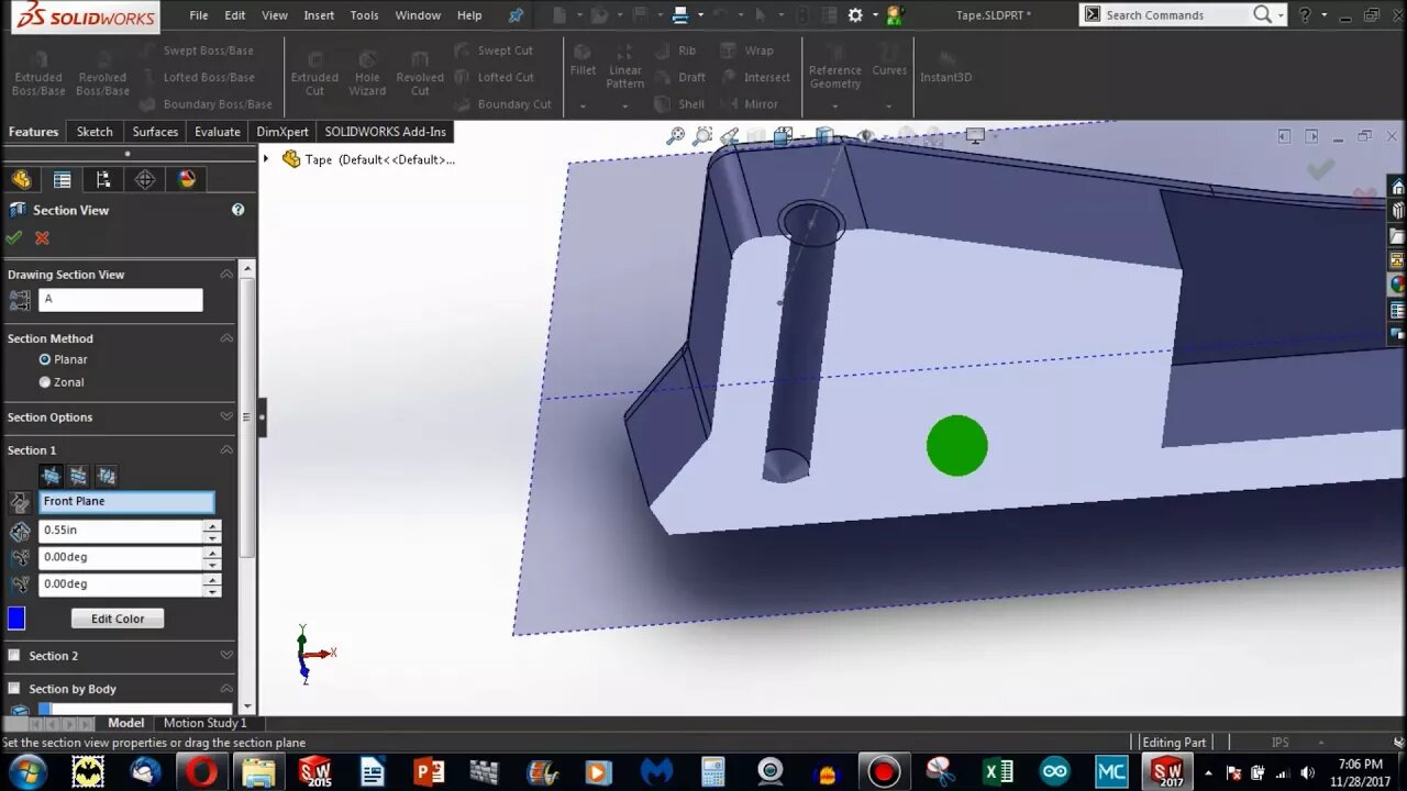 9. How to Fillet, Chamfer, Linear and Circular Pattern in SolidWorks |JOKO ENGINEERING|