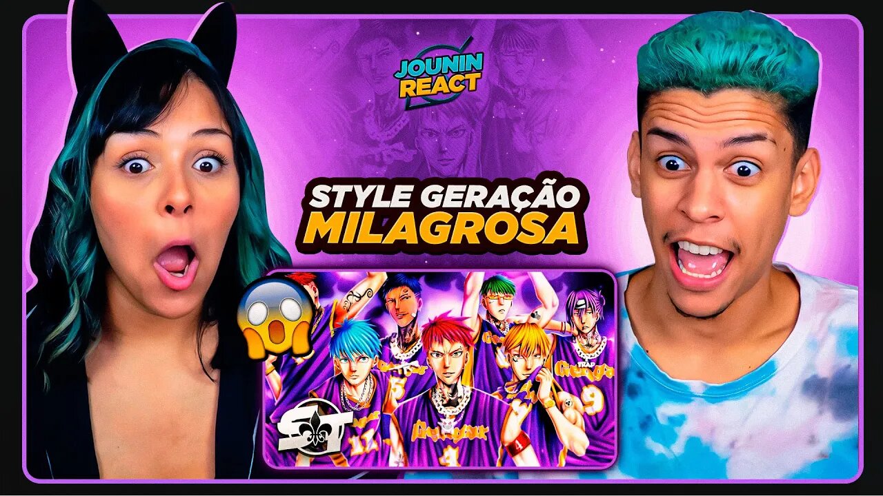 SECOND TIME (ESPECIAL 200K #1) Style Geração Milagrosa (Kuroko No Basket) | [React em Casal] 🔥