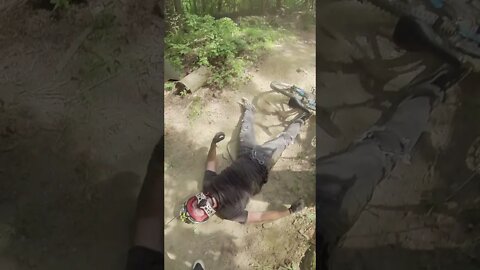 HE LEARNED MTB DROPS LIKE A PRO IN 60 SECONDS! #shorts