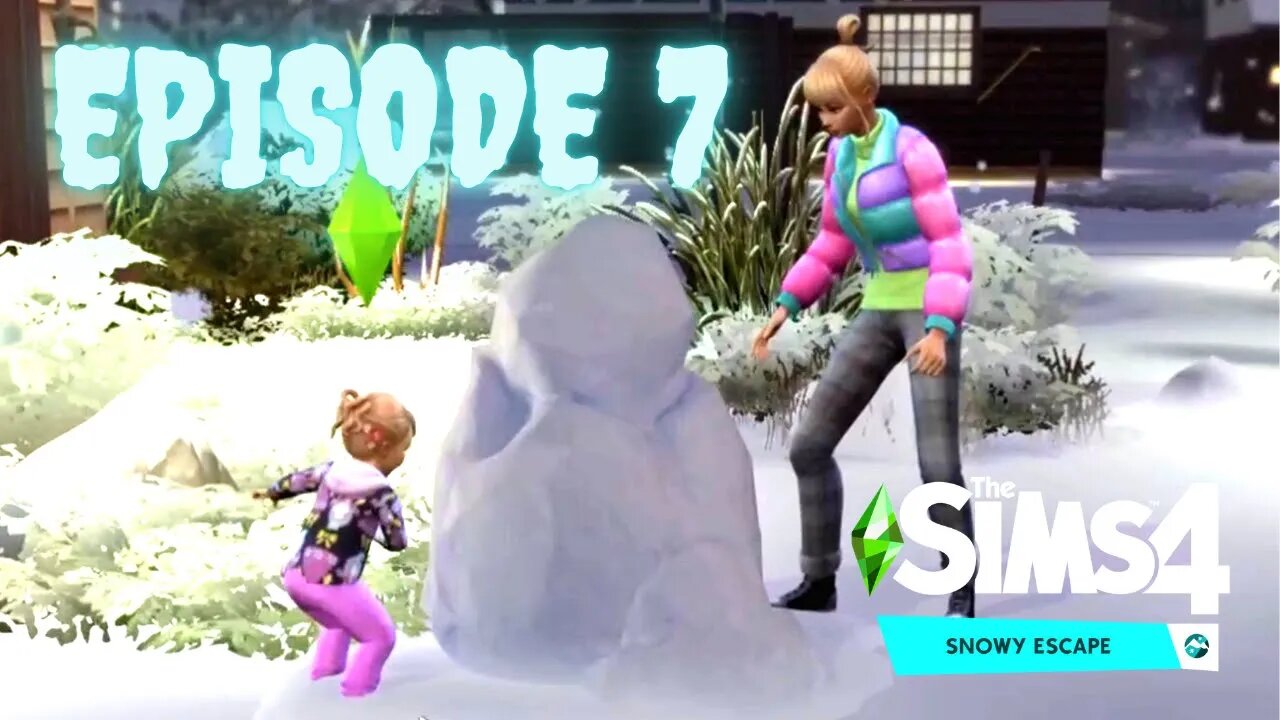 Sims 4 - Snowy Escape Let's Play - Episode 7