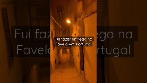 Fui fazer entrega na favela