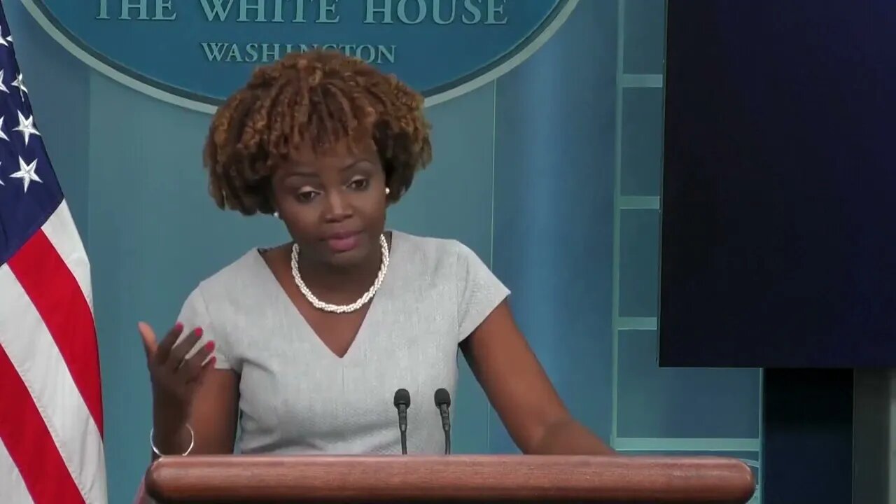 Jean-Pierre: When Biden "Walked Into The Administration, Climate Change Was One Of The Crises"