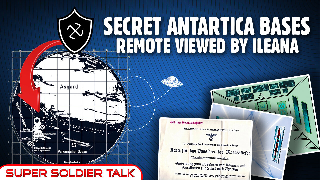 Super Soldier Talk - Ileana and the Antarctica Breakaway Civilizations