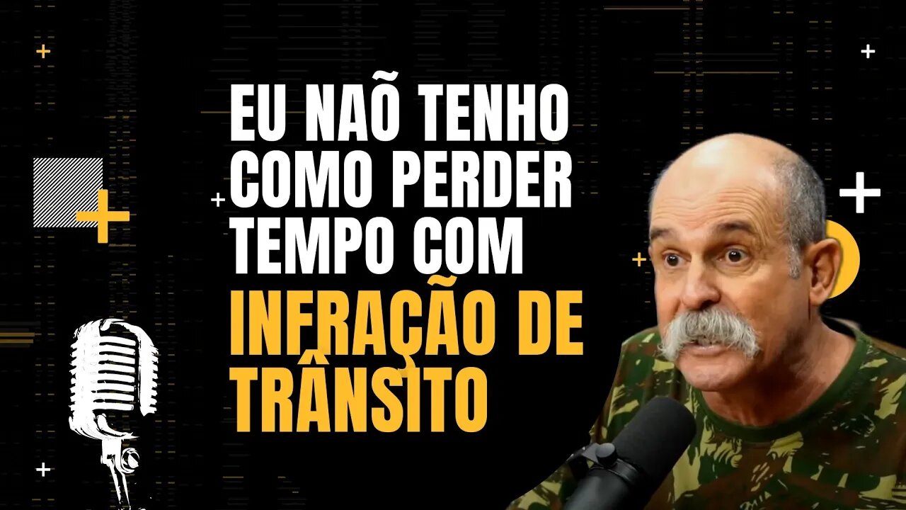 Sargento Fahur - Eu não tenho como perder tempo com casos de infração de trânsito - Flow Podcast