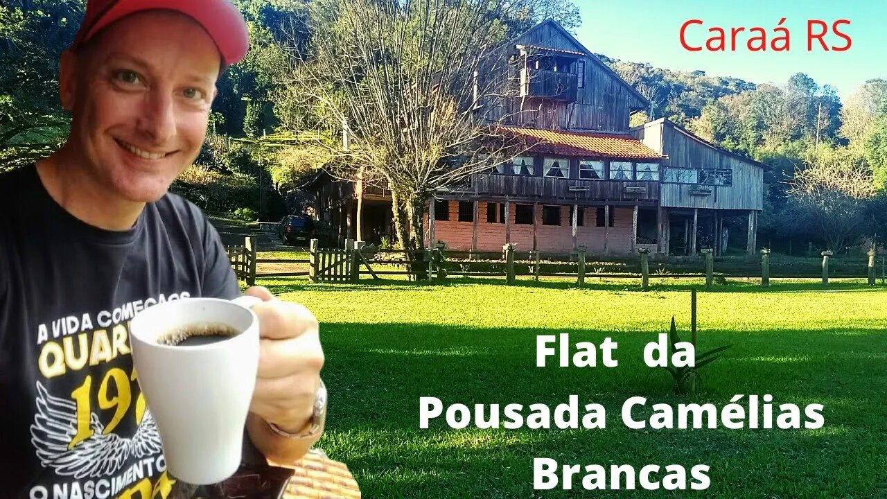 👉 Flat da Pousada Camélias Brancas no Caraá RS #ferias #viajar #turismors