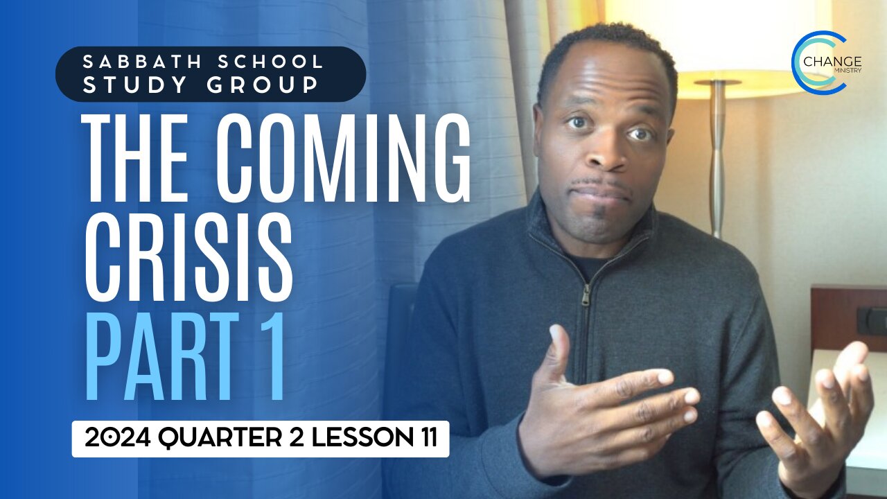 The Coming Crisis (1 Peter 3) Sabbath School Lesson Study Group w/ Chris Bailey III