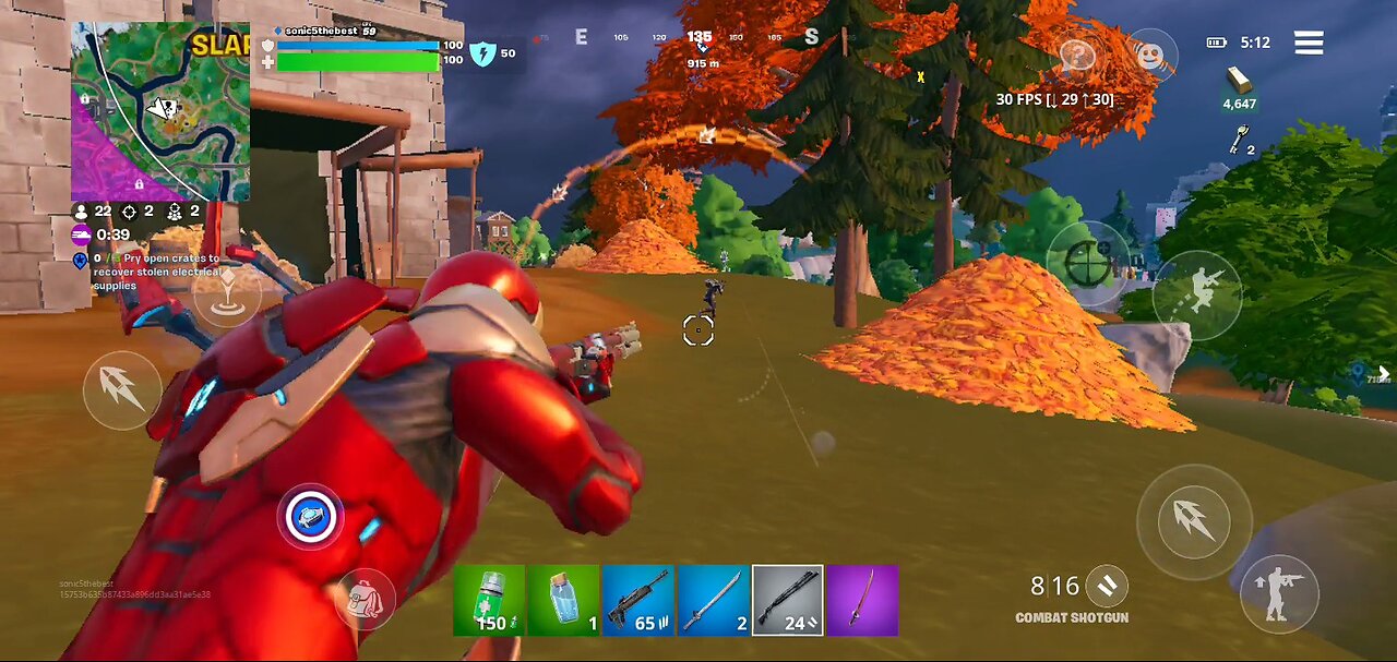 Mobility and arcade mission - Fortnite CH4 S2 Gameplay No Commentary