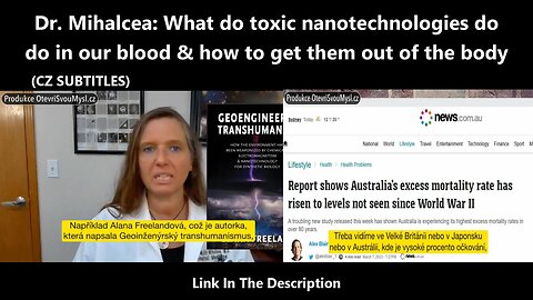 Dr. Mihalcea: What do toxic nanotechnologies do in our blood & how to get them out of the body