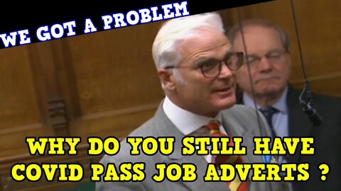 Sir Desmond Swayne Questions Sajid Javid On Covid Pass Deputy Director Job Advert