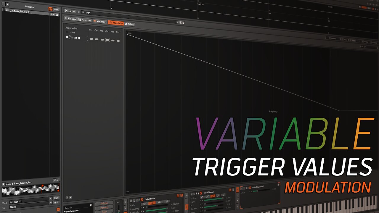Variable Trigger Values: Modulation