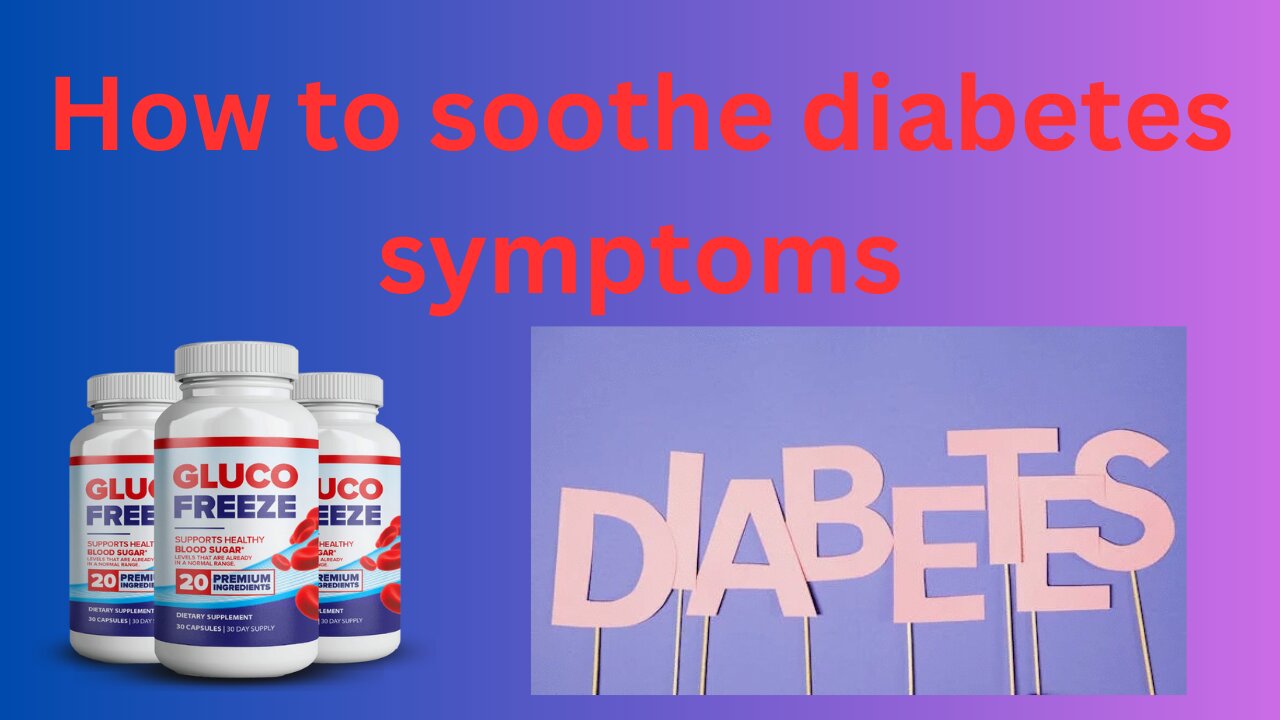 Transform Your Diabetes Journey with Glucofreeze