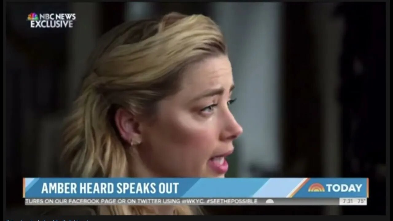 Amber Heard Today's Interview Full: Wednesday NBC Today Show Segment 6/15/22 | Mystery School