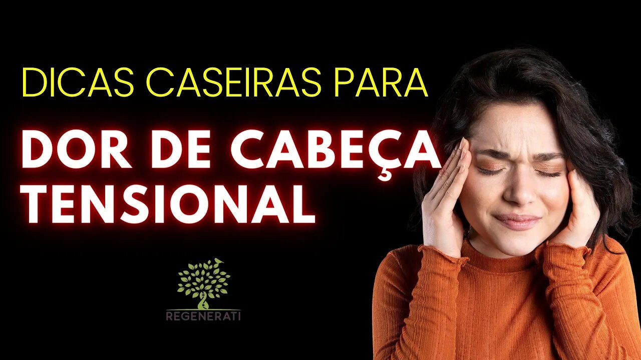 Cefaleia Tensional - Fisioterapia Para Dor de Cabeça Crônica