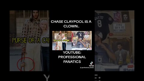 Chase Claypool: fashion model or wide receiver? #nfl #fantasyfootball #like #funny #subscribe