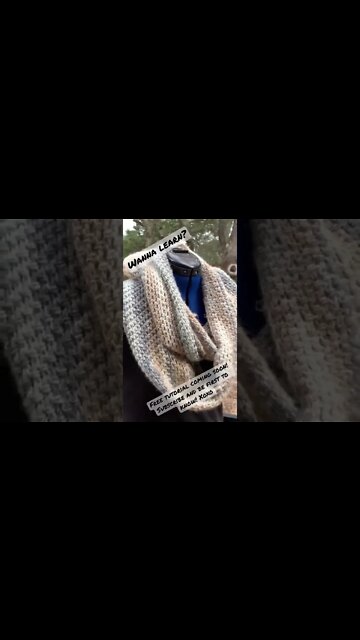 Beginner Scarf Free Crochet Tutorial Coming Soon!