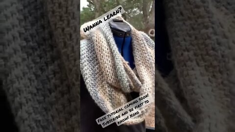 Beginner Scarf Free Crochet Tutorial Coming Soon!