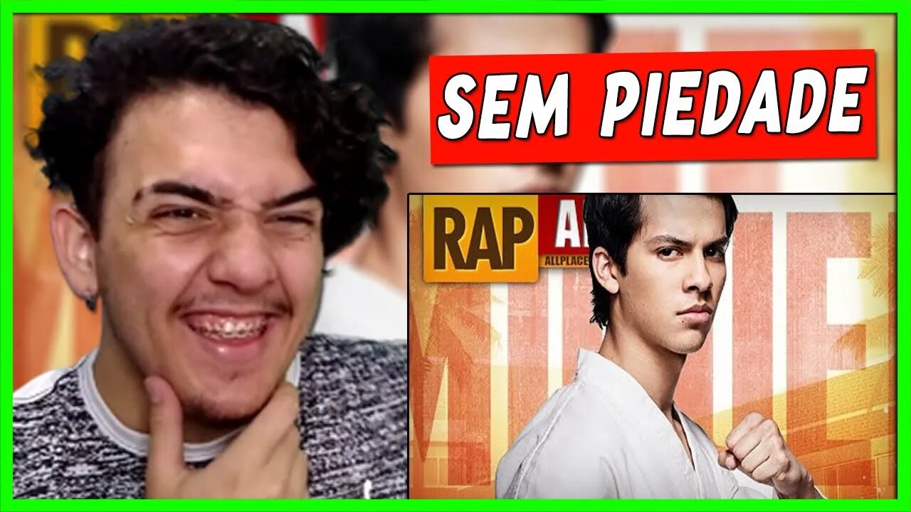 RAP DO COBRA KAI // ATACAR PRIMEIRO, COM FORÇA E SEM PIEDADE | Feat @Rakanzin e @PeJota* [ React ]