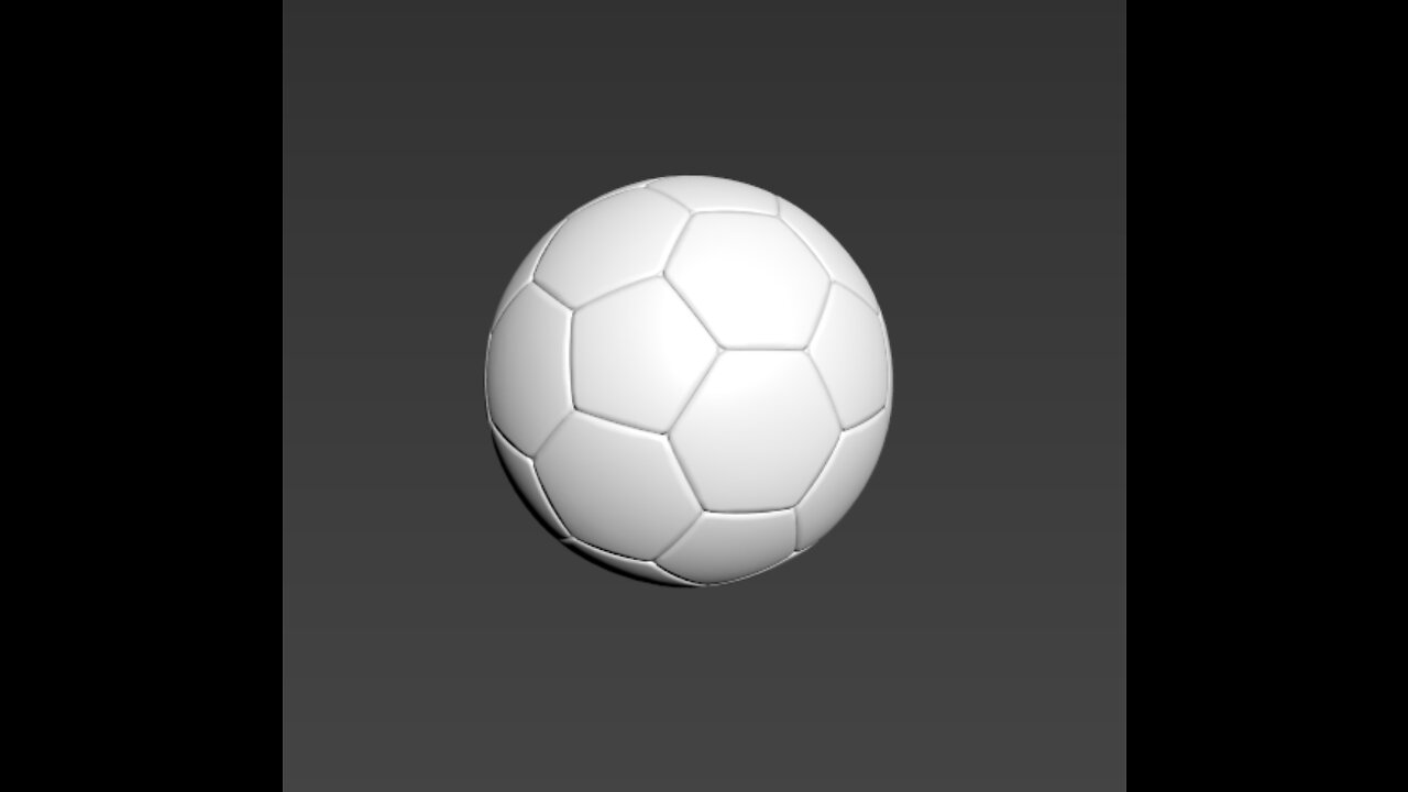 3DS Max Tutorial - Modelling a Football / Soccer Ball⚽