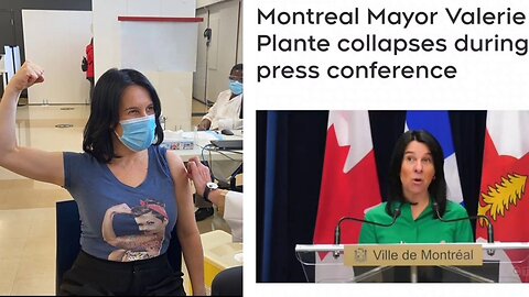 Montreal Mayor Collapses during Press Conference