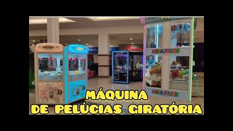 MÁQUINA DE PELÚCIAS GIRATÓRIA...