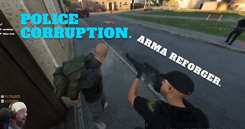 Police Corruption! The Saga Continues. Arma Reforger Team Elan Mod.