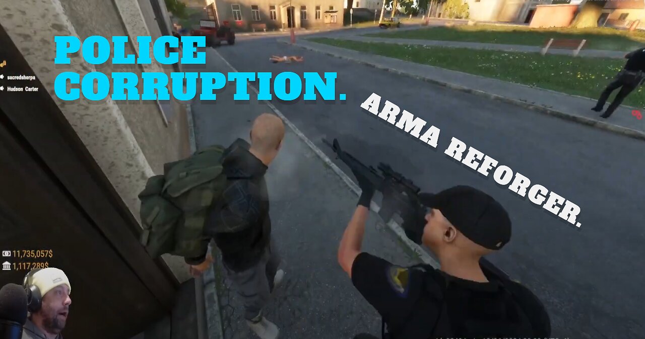 Police Corruption! The Saga Continues. Arma Reforger Team Elan Mod.