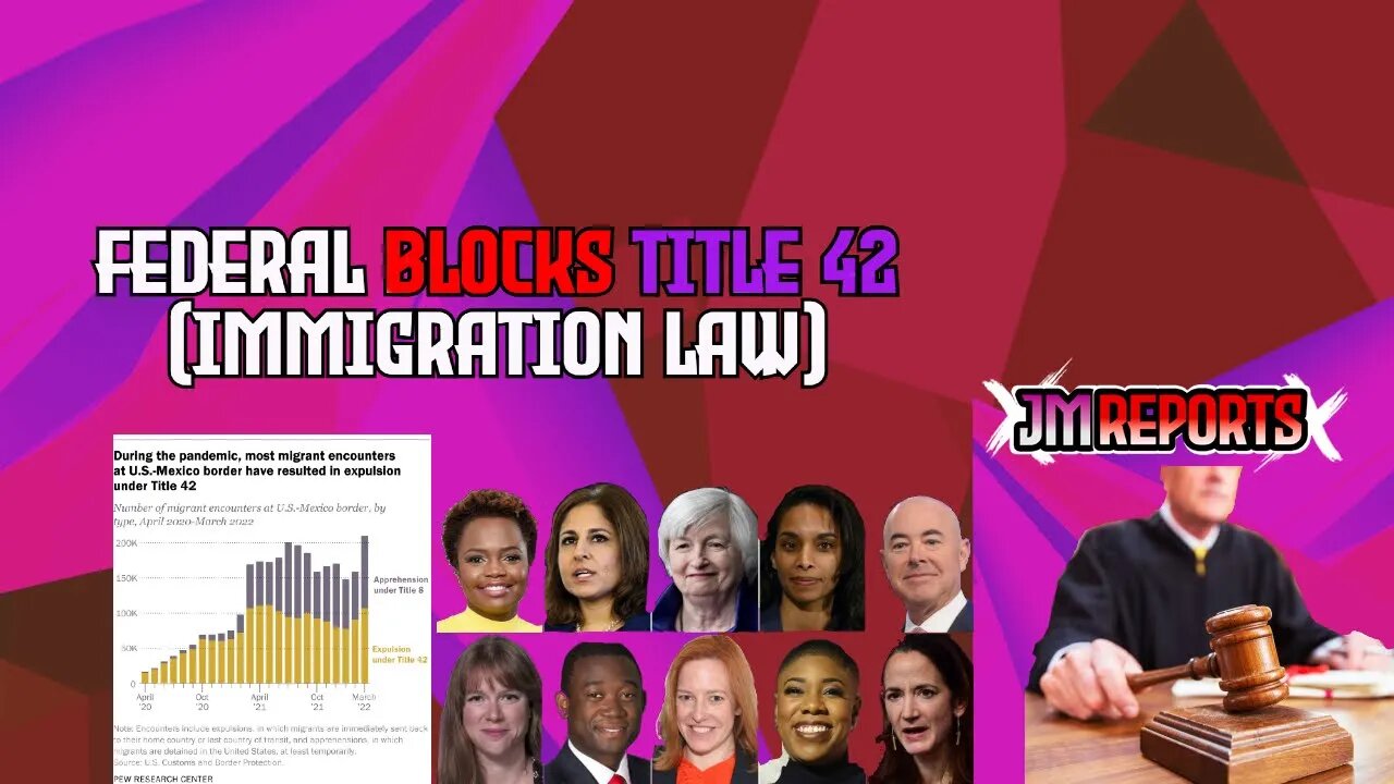 Judge blocks the biden administration ending title 42