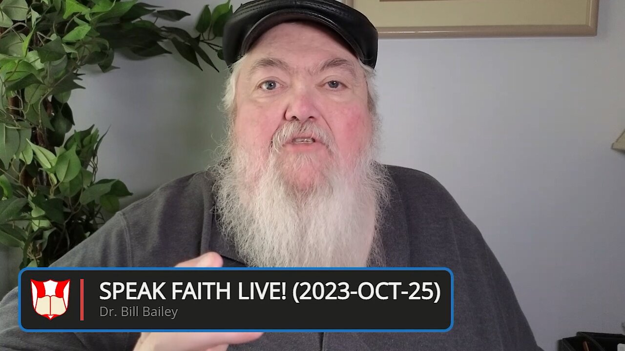 Speak Faith LIVE! (2022-Oct-25) "Our End Times Attitude"