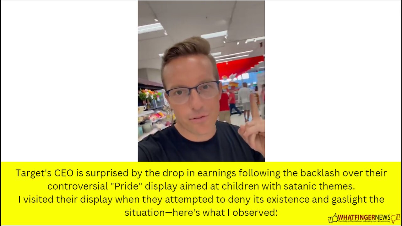 Target's CEO is surprised by the drop in earnings following the backlash over