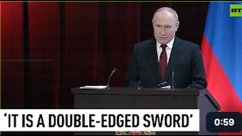 These terrorists are a weapon used against Russia, and it is a double-edged sword – Putin