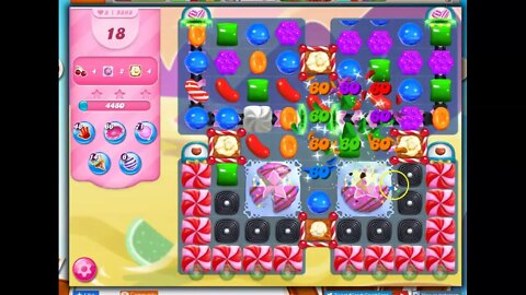 Candy Crush level 5893 Talkthrough, 30 Moves 0 Boosters