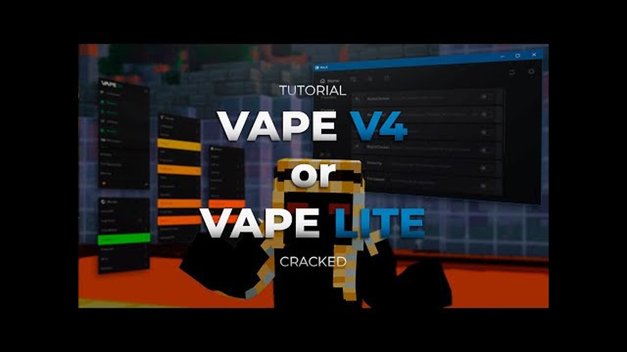 VAPE V4 & VAPE LITE CRACKED / TUTORIAL 2023 / UPDATE