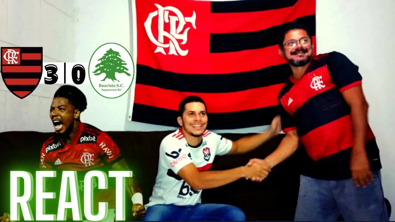 ESTREIA DO MARINHO | REACT FLAMENGO 3 X 0 BOAVISTA | CARIOCA 2022